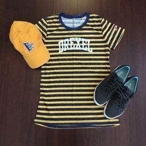 Drexel Striped Tee